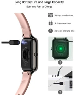 Montre Sport Intelligente Femme Willful 9 Montre Sport Intelligente Femme Willful -Monde Electronique Willful Montre connectee Femme autonomie