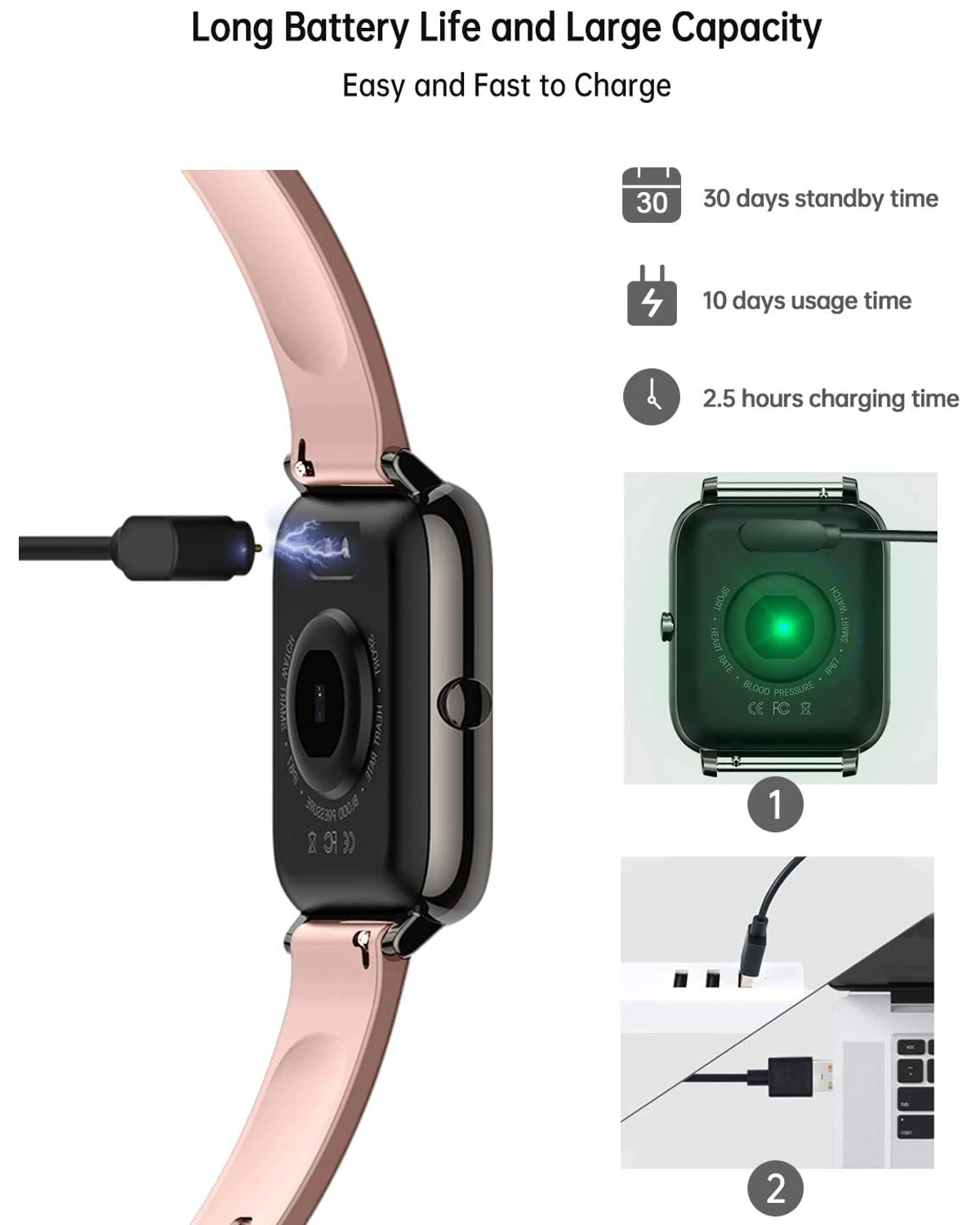 Montre Sport Intelligente Femme Willful 6 Montre Sport Intelligente Femme Willful – Image 4