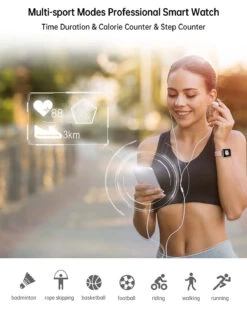 Montre Sport Intelligente Femme Willful 8 Montre Sport Intelligente Femme Willful -Monde Electronique Willful Montre connectee Femme sport