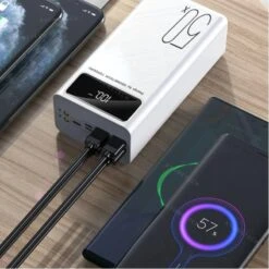 Batterie Externe Power Bank De 50 000 MAh -Monde Electronique batterie externe 50000mAh pas cher charge samsung