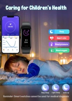 Bracelet Connecté Junior -Monde Electronique bracelet connecte junior sommeil