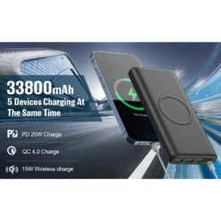 Batterie Portable 33800 MAh 5 Sorties 17 Batterie Portable 33800 MAh 5 Sorties -Monde Electronique c2d3b16c b8b1 4896 aae6 34320a25447e. CR00970600 PT0 SX970 V1 1