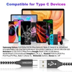 Câble USB Type-C De 0.5 Mètre -Monde Electronique cable usb type c 0.5m haute compatibilite