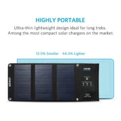 Chargeur Solaire Portable De 21 Watts -Monde Electronique chargeur solaire anker super petit