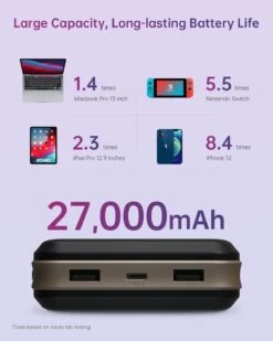 Batterie Externe 27000mAh Imuto 12 Batterie Externe 27000mAh Imuto -Monde Electronique imuto 27000mAh compatibilite