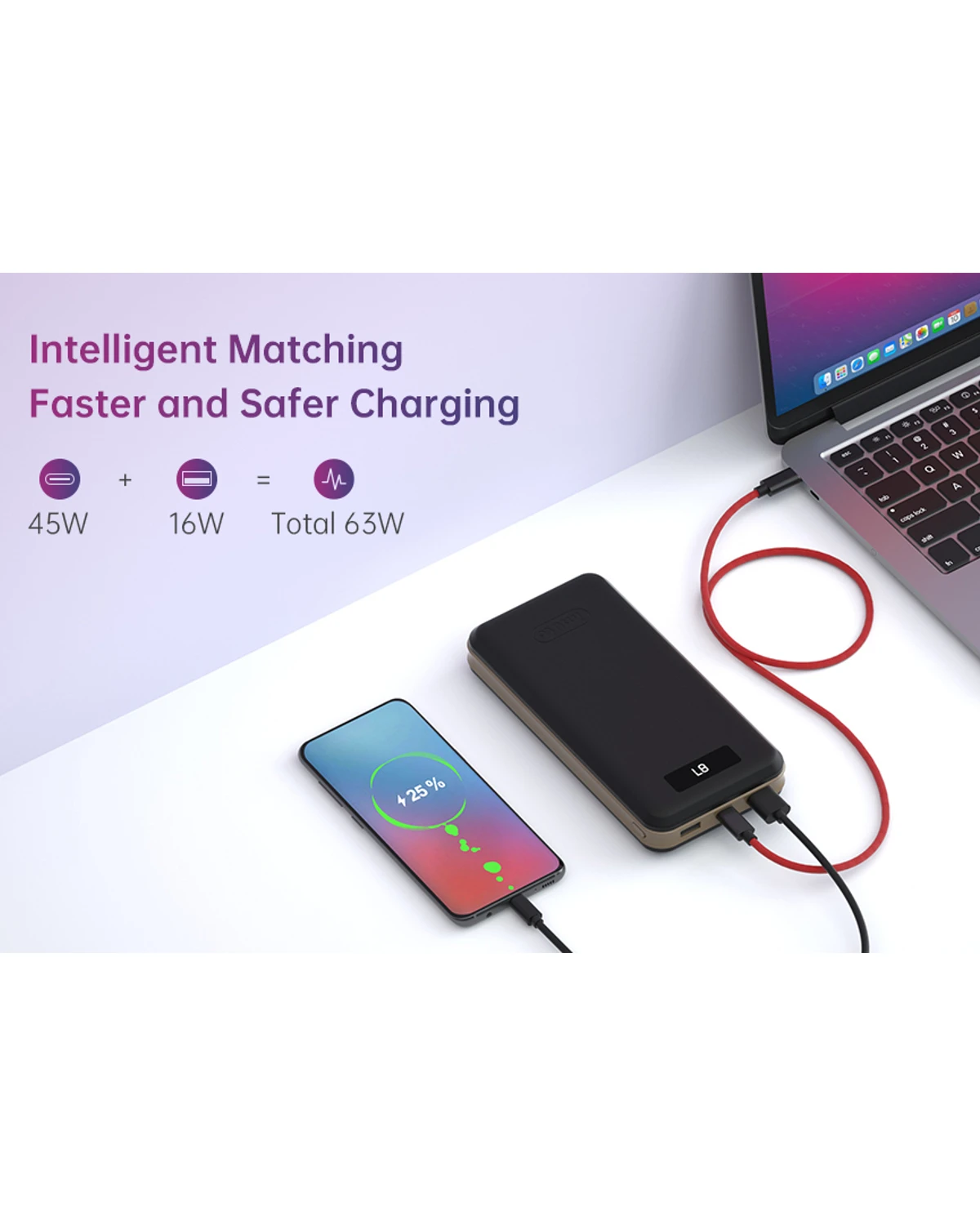 Batterie Externe 27000mAh Imuto 10 Batterie Externe 27000mAh Imuto – Image 8