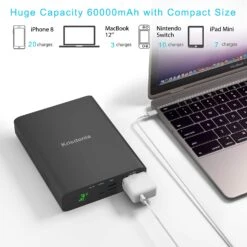 Krisdonia 60000 MAh Power Bank -Monde Electronique krisdonia 60000 mah power bank laptop