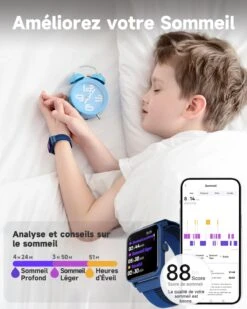 Montre Connectée Bluetooth Pour Enfant -Monde Electronique montre bluetooth enfant sommeil