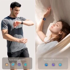 Montre Connectée Performante -Monde Electronique montre connectee 100 euro sommeil