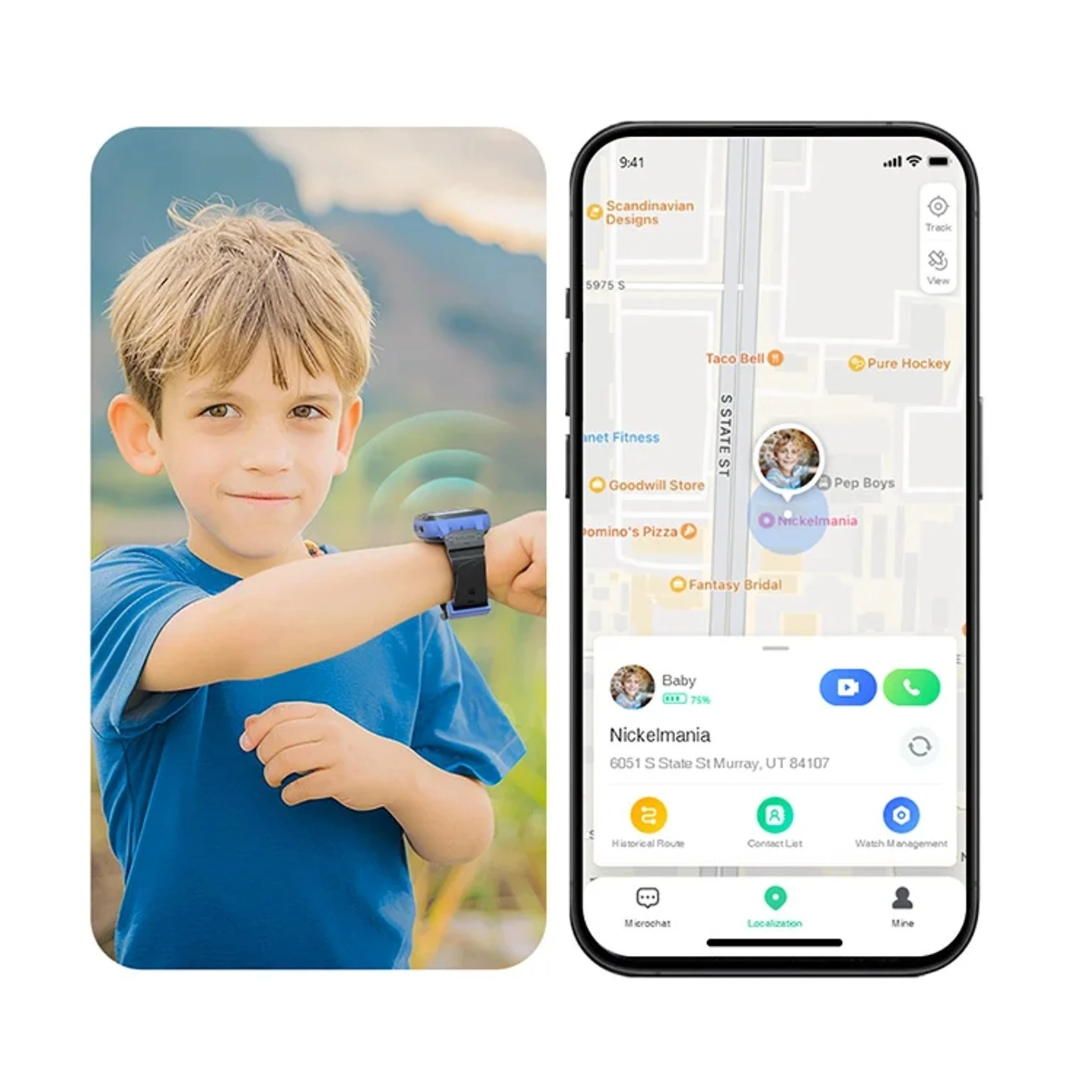 Montre Connectée Alerte Enfant 6 Montre Connectée Alerte Enfant – Image 4