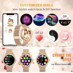 Montre Connectée Féminine Modes Sports -Monde Electronique montre connectee android pour femme cadrans