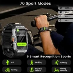 Montre Connectée Ultra Grande Autonomie -Monde Electronique montre connectee autonomie 30 jours modes sport