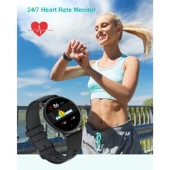 Montre Connectée Cadran Personnalisable -Monde Electronique montre connectee avec photo fond decran suivi sante