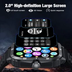 Montre Connectée Batterie Longue Durée 11 Montre Connectée Batterie Longue Durée -Monde Electronique montre connectee batterie ecran hd