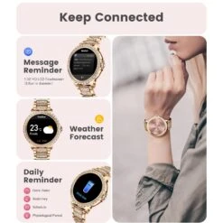 Montre Connectée Bijou Femme -Monde Electronique montre connectee bijou femme rappels