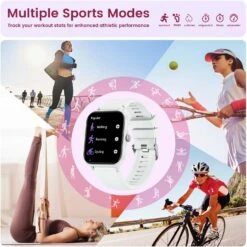 Montre Connectée Blanche 12 Montre Connectée Blanche -Monde Electronique montre connectee blanche modes sport