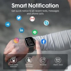 Montre Connectée Moniteur Sport Et Santé -Monde Electronique montre connectee compatible samsung a14 notifications