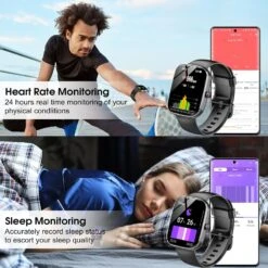 Montre Connectée Moniteur Sport Et Santé -Monde Electronique montre connectee compatible samsung a14 sport