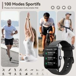 Montre Connectée Polyvalente HD 10 Montre Connectée Polyvalente HD -Monde Electronique montre connectee compatible samsung a51 modes sport