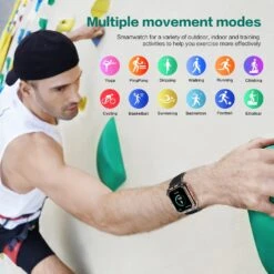 Montre Connectée Chantier Résistante -Monde Electronique montre connectee de chantier multifonctions