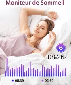 Montre Connectée Discrète Femme 14 Montre Connectée Discrète Femme -Monde Electronique montre connectee discrete femme sommeil