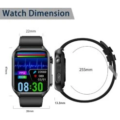 Montre Connectée Électrocardiogramme -Monde Electronique montre connectee electrocardiogramme dimensions