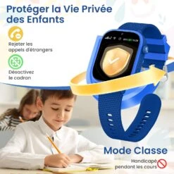 Montre Connectée Enfant 4G -Monde Electronique montre connectee enfant 4g securite
