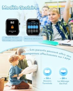 Montre Connectée Enfant Appel -Monde Electronique montre connectee enfant appel mode ecole