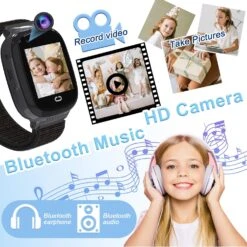 Montre Connectée Enfant Avec Localisation -Monde Electronique montre connectee enfant avec localisation bluetooth musique