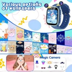 Montre Connectée Enfant École -Monde Electronique montre connectee enfant ecole cadran