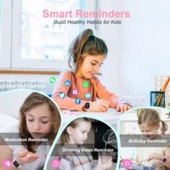 Montre Connectée Enfant Fille -Monde Electronique montre connectee enfant fille rappels