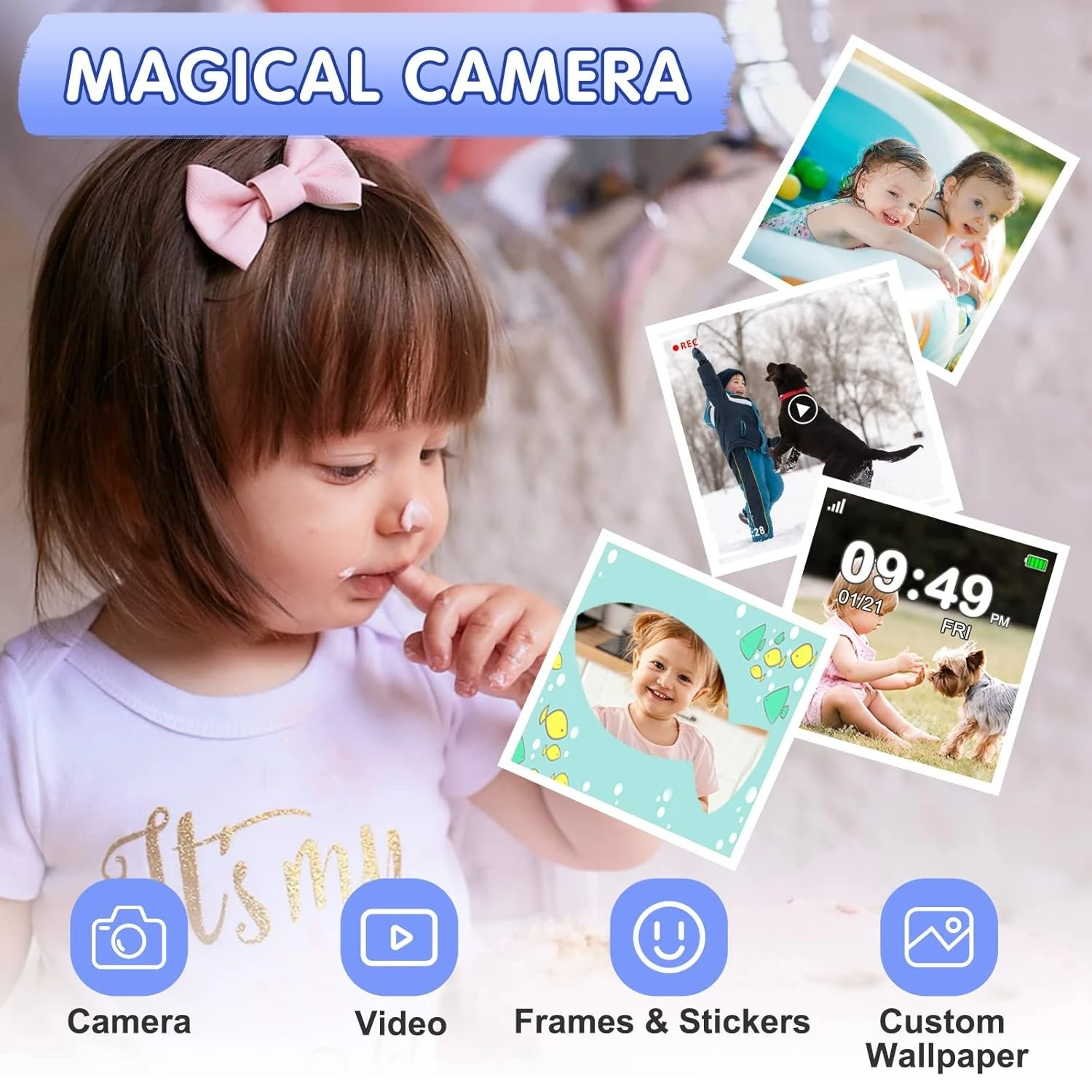 Montre Connectée Enfant Intelligente 6 Montre Connectée Enfant Intelligente – Image 4