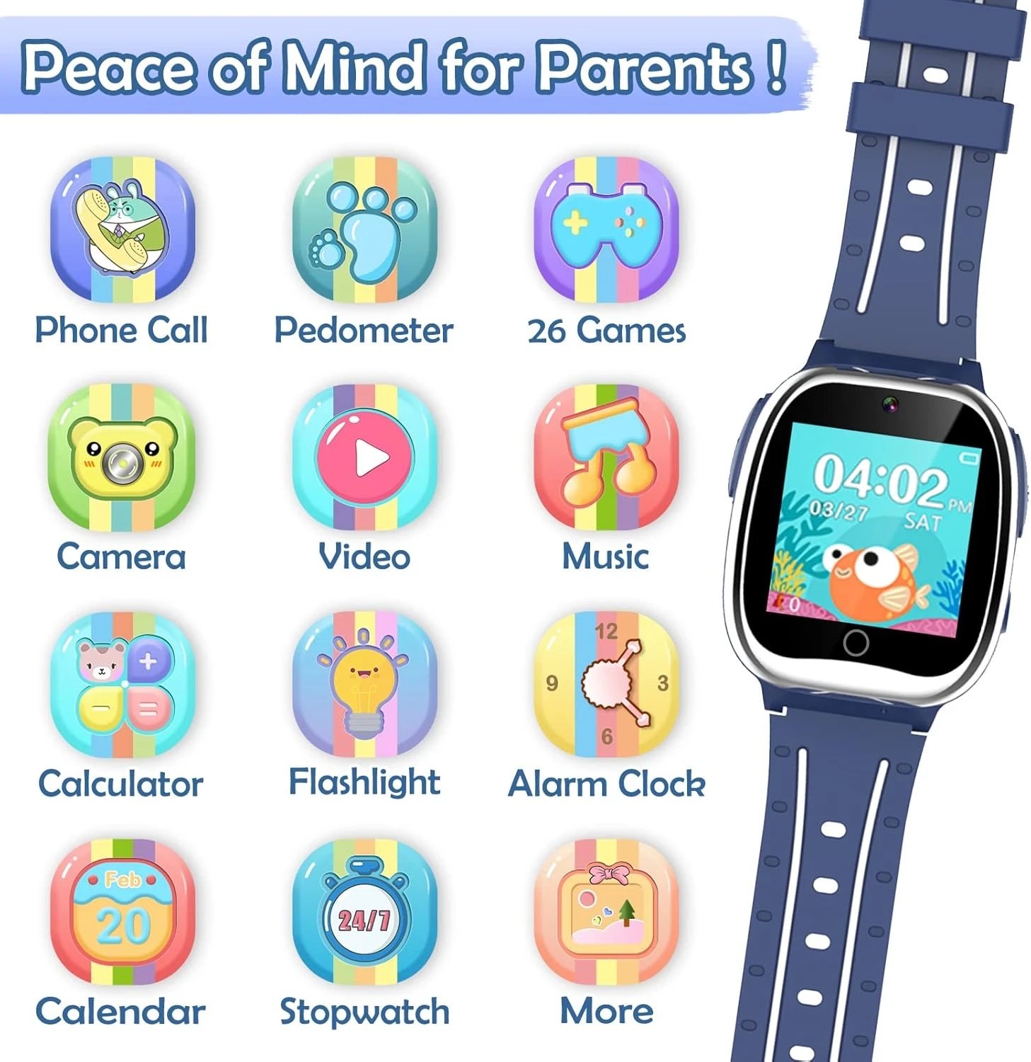 Montre Connectée Enfant Intelligente 7 Montre Connectée Enfant Intelligente – Image 5