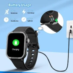 Montre Connectée Enfant IP68 -Monde Electronique montre connectee enfant ip68 batterie