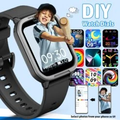 Montre Connectée Enfant IP68 -Monde Electronique montre connectee enfant ip68 cadran