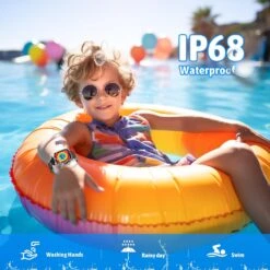 Montre Connectée Enfant IP68 -Monde Electronique montre connectee enfant ip68 waterproof