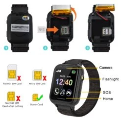 Montre Connectée Enfant Musique -Monde Electronique montre connectee enfant musique SIM