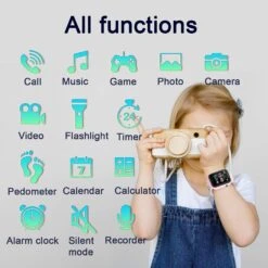 Montre Connectée Enfant Musique -Monde Electronique montre connectee enfant musique multifonctions