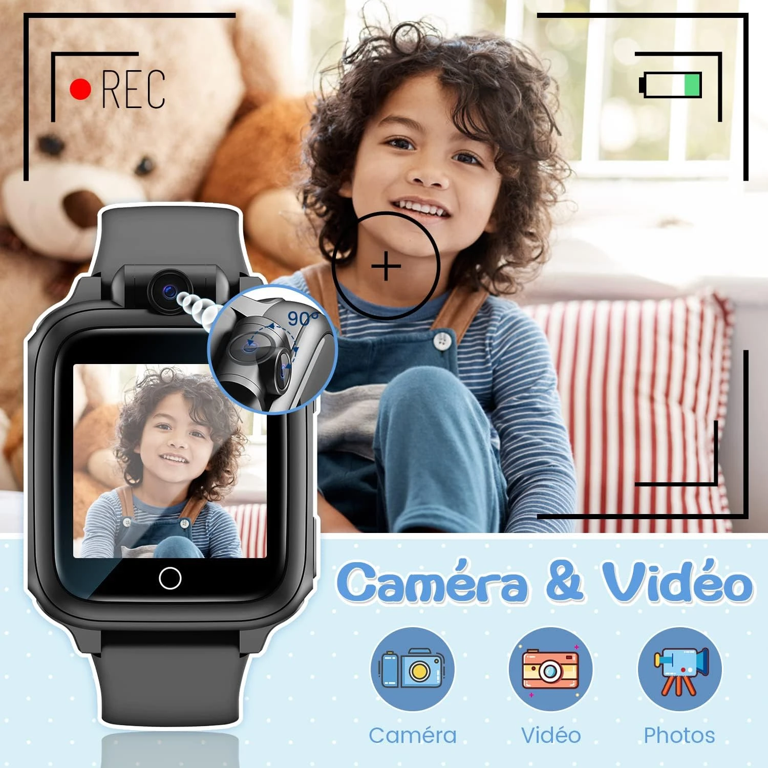 Montre Connectée Enfant Sans Abonnement 4 Montre Connectée Enfant Sans Abonnement – Image 2