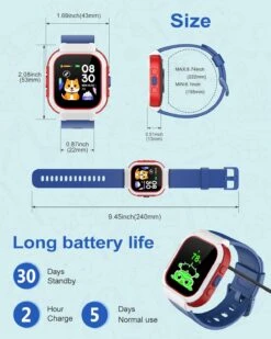 Montre Connectée Enfant Smartwatch -Monde Electronique montre connectee enfant smartwatch dimensions