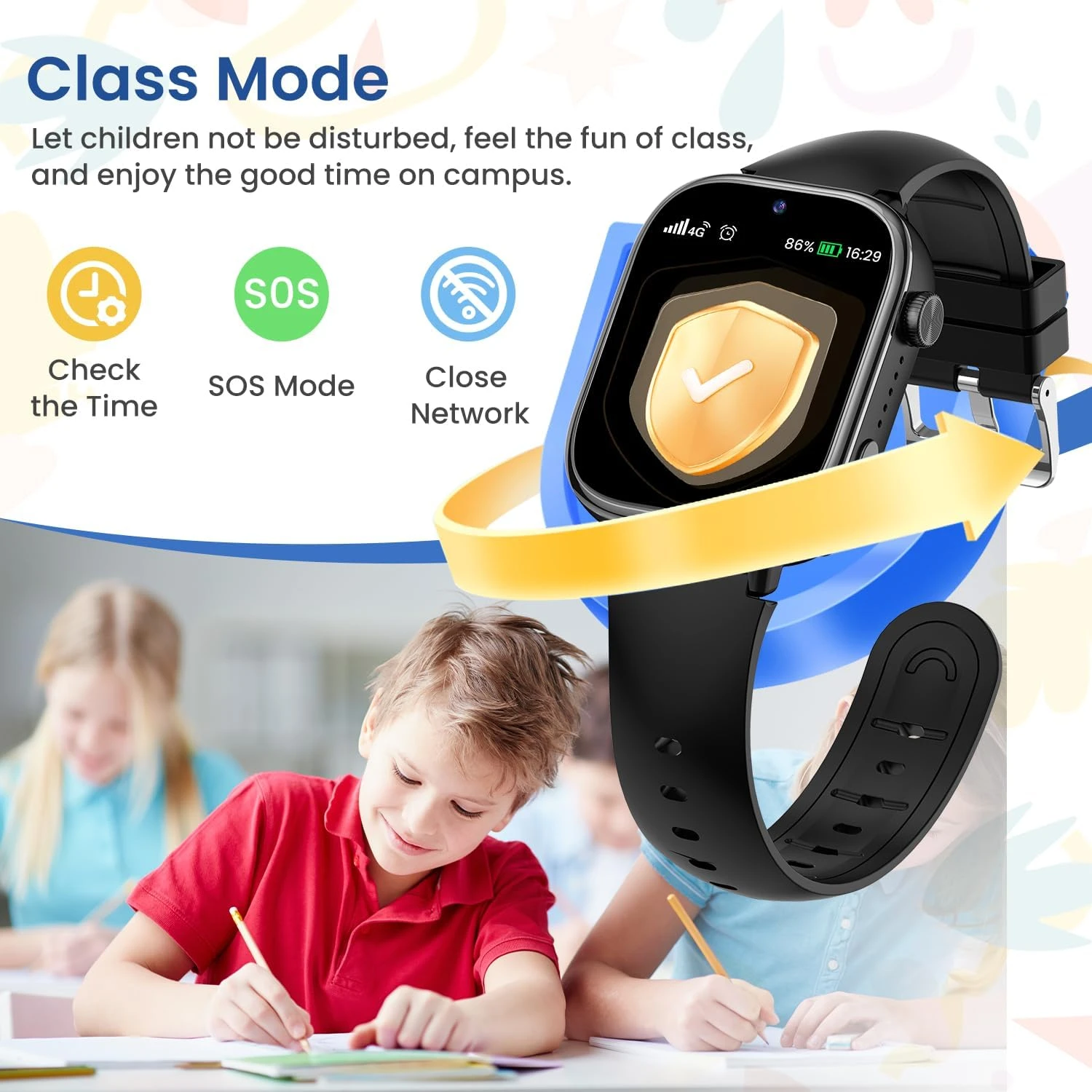 Montre Connectée Enfant SOS 7 Montre Connectée Enfant SOS – Image 5