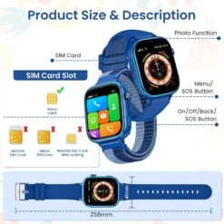 Montre Connectée Enfant Tracker -Monde Electronique montre connectee enfant tracker dimensions