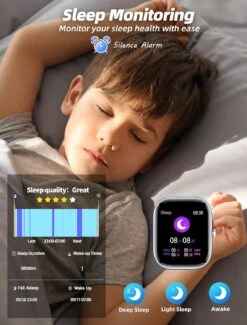 Montre Connectée Enfant Waterproof 13 Montre Connectée Enfant Waterproof -Monde Electronique montre connectee enfant waterproof sommeil