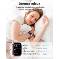 Montre Connectée Femme Appel & SMS 10 Montre Connectée Femme Appel & SMS -Monde Electronique montre connectee femme appel sms sommeil