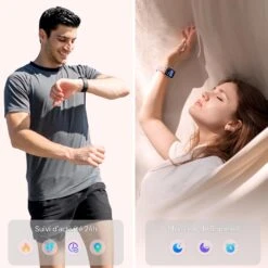 Montre Connectée Femme Course à Pied -Monde Electronique montre connectee femme course a pied activite