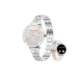 Montre Connectée Femme Design -Monde Electronique montre connectee femme design argent