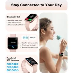 Montre Connectée Femme Étanche -Monde Electronique montre connectee femme etanche bluetooth