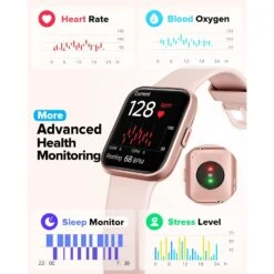 Montre Connectée Femme Étanche -Monde Electronique montre connectee femme etanche suivi sante