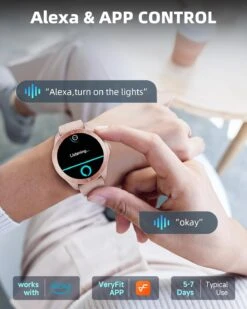 Montre Connectée Femme Haut De Gamme -Monde Electronique montre connectee femme haut de gamme alexa