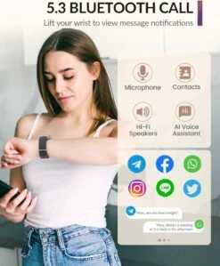 Montre Connectée Femme 1.39 Pouce -Monde Electronique montre connectee femme ios bluetooth